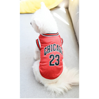 Roupinha Camiseta de Basquete para Cães e Gatos