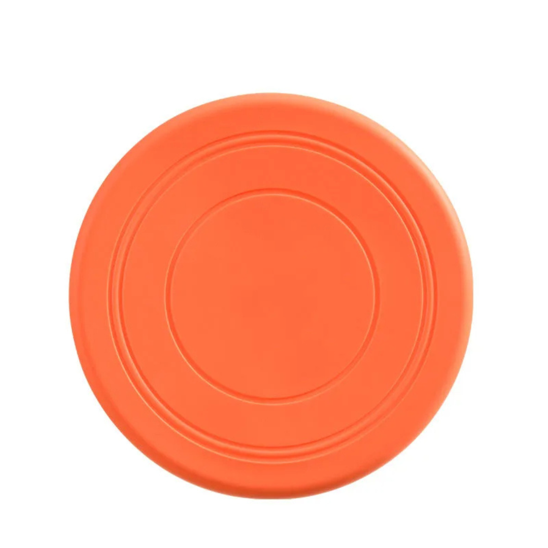 Disco Frisbee Voador Pet de Silicone para Cachorros