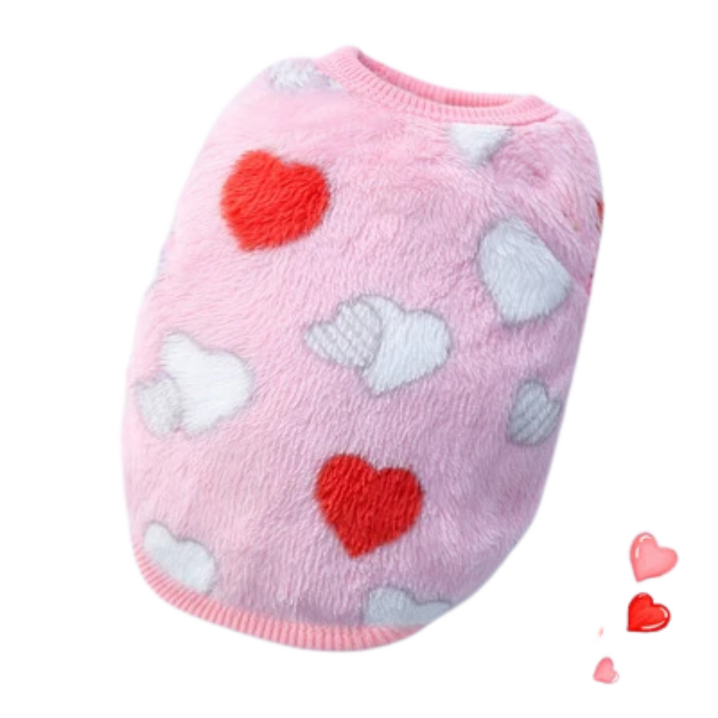 Roupinha Pet de Lã Soft Fofinha de Inverno Para Cachorros Pequeno Porte