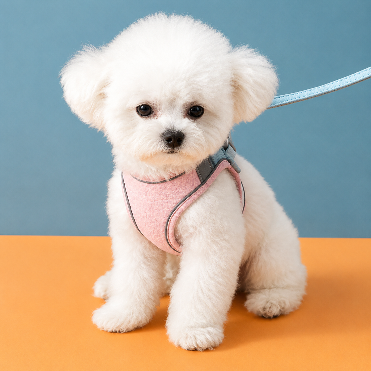Peitoral Para Cães E Gatos Pequenos Com Guia Anti-Escape