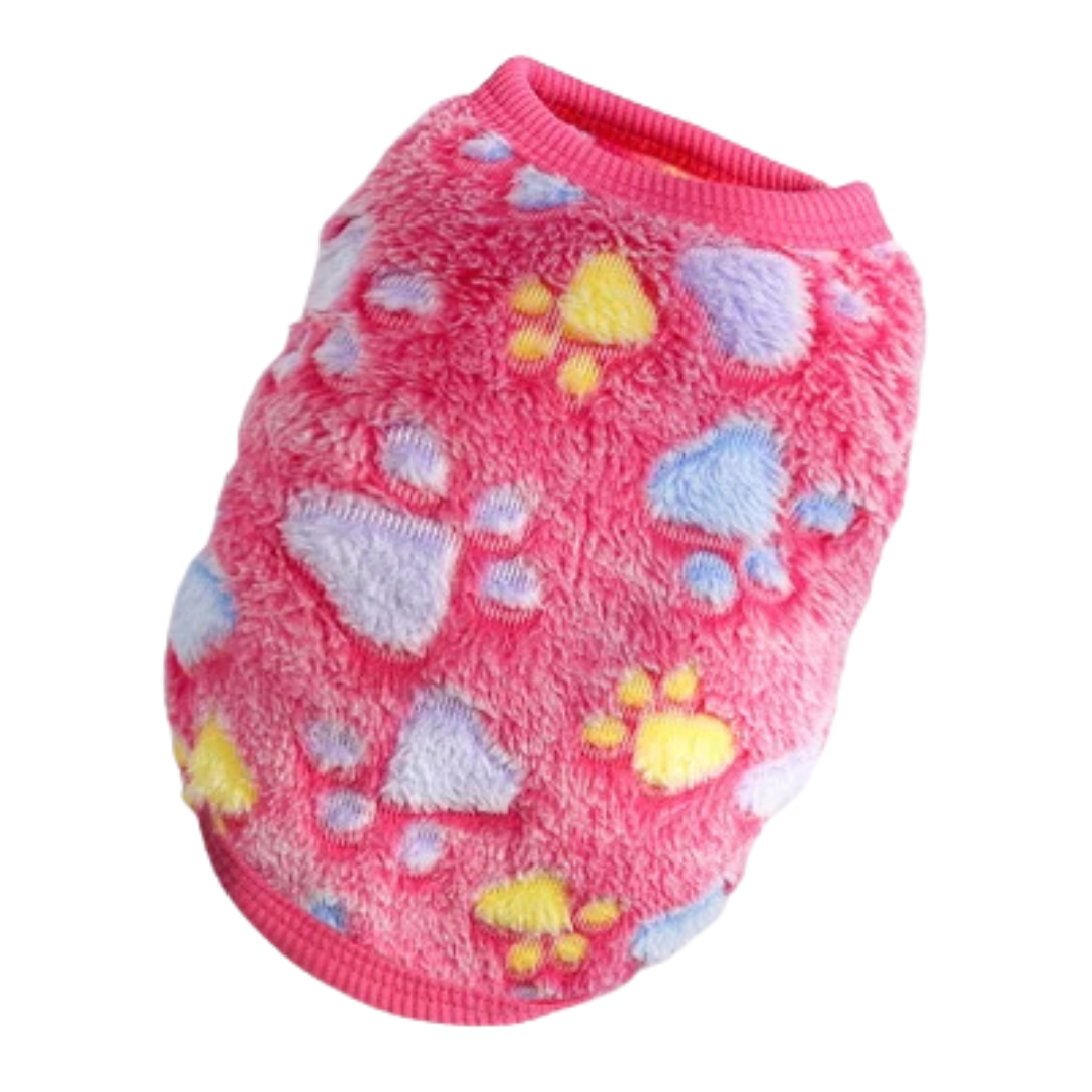 Roupinha Pet de Lã Soft Fofinha de Inverno Para Cachorros Pequeno Porte
