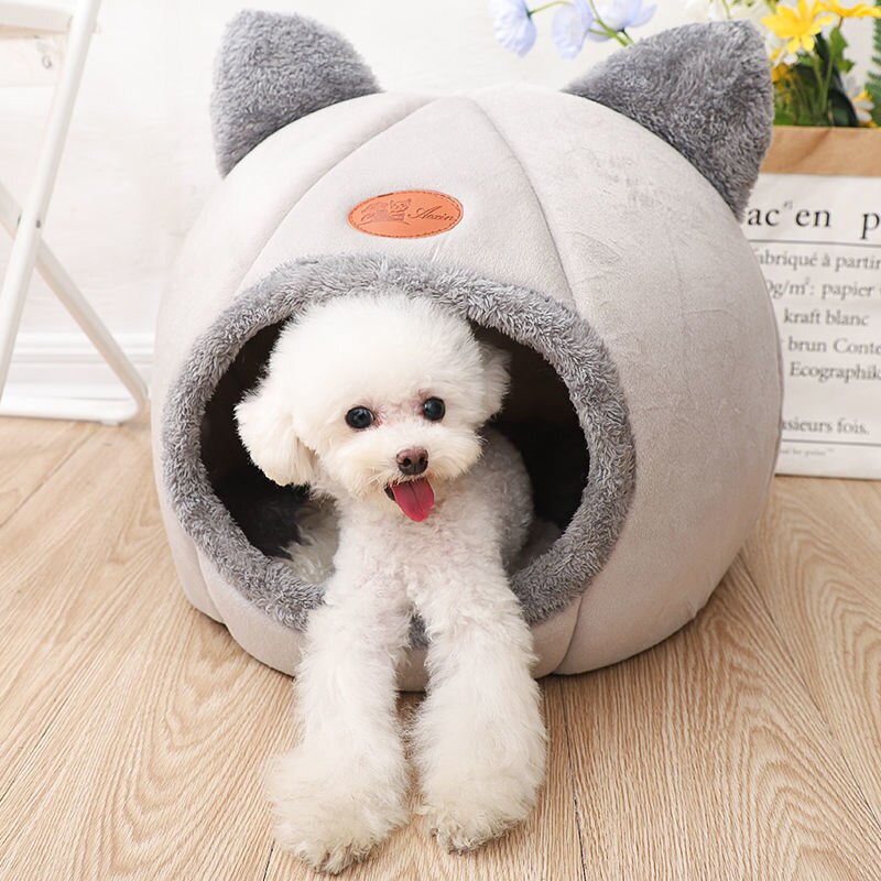 Cama Toca para Cachorro e Gato Macia CozyDen™