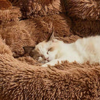 Cama Anti Ansiedade em Formato de Pata para Cachorro e Gato - Pet Pawzy™
