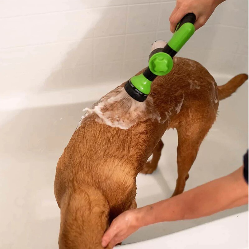Chuveirinho com Pulverizador de Shampoo – Banho Prático e Econômico para Pets