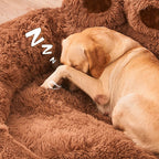 Cama Anti Ansiedade em Formato de Pata para Cachorro e Gato - Pet Pawzy™