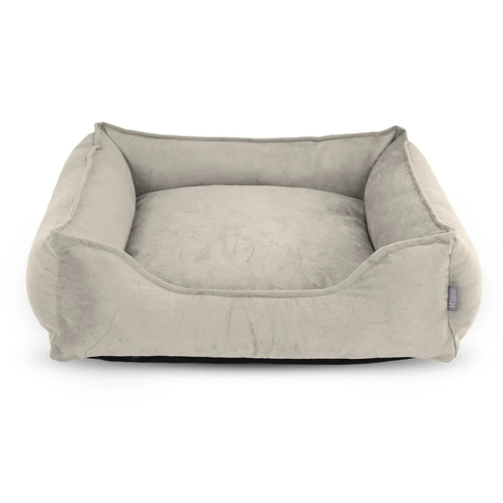 Cama Pet Suede com Zíper e Fundo Impermeável – Mileva