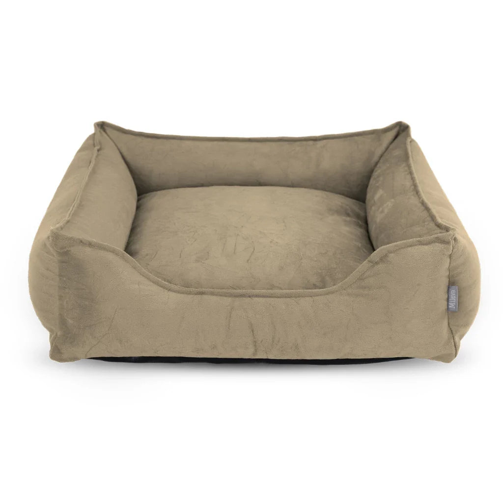 Cama Pet Suede com Zíper e Fundo Impermeável – Mileva