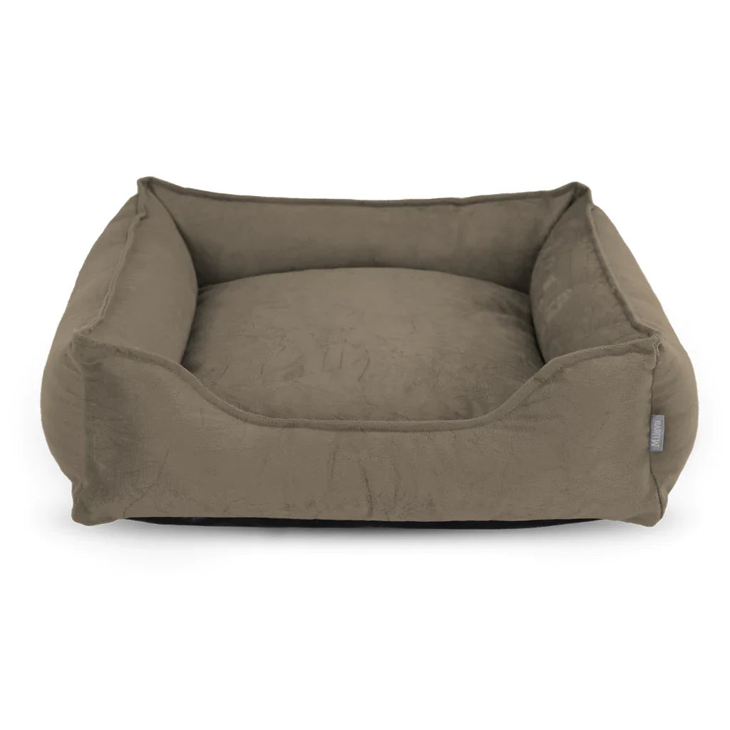 Cama Pet Suede com Zíper e Fundo Impermeável – Mileva