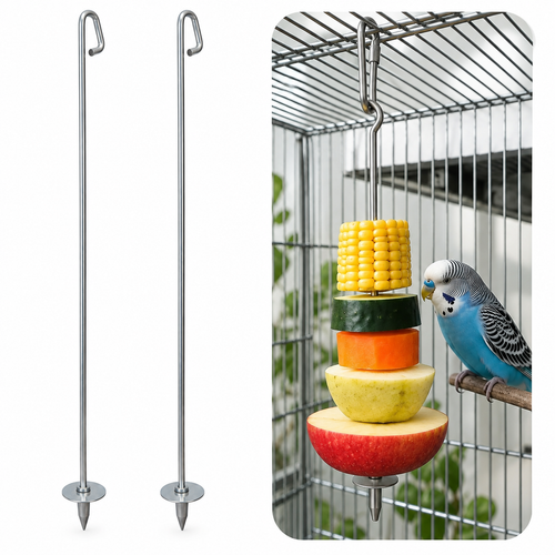 Alimentador Suporte de Frutas e Vegetais para Pássaros