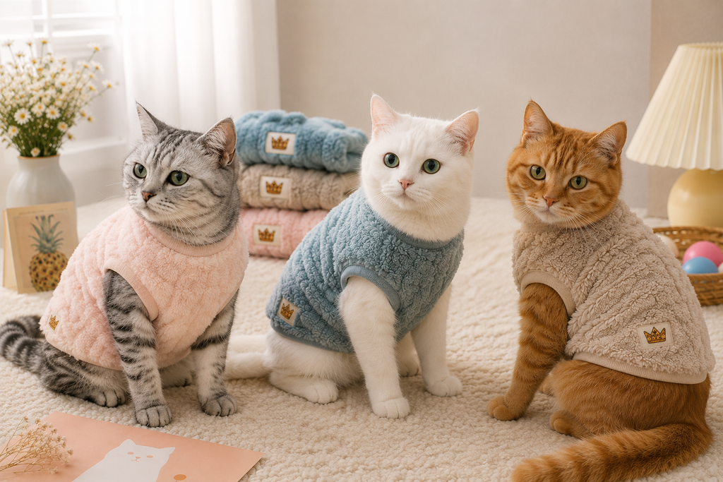 Suéter de Lã Fashion - SoftMeow™ para Gatos