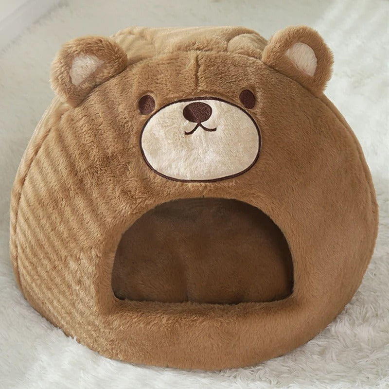 Cama Toca Ursinho para Pets Pequenos