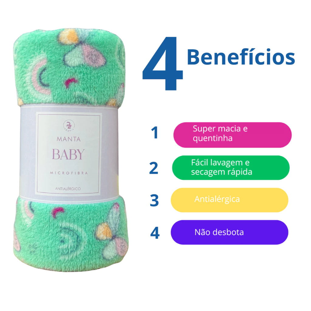 Manta Pet de Microfibra Soft – Macia, Quentinha e Confortável para Cães e Gatos