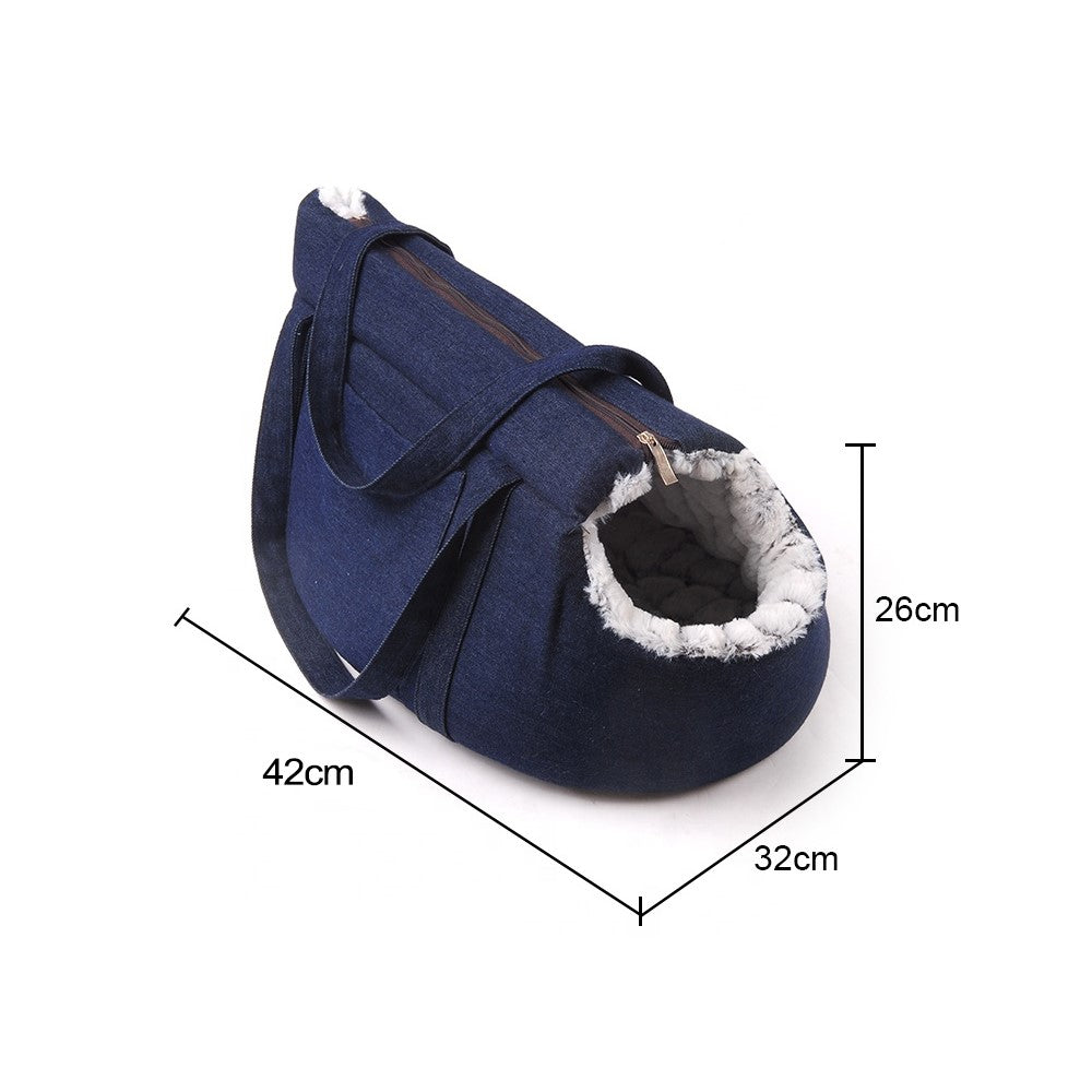 Bolsa de Transporte Pet com Abertura e Engate de Segurança
