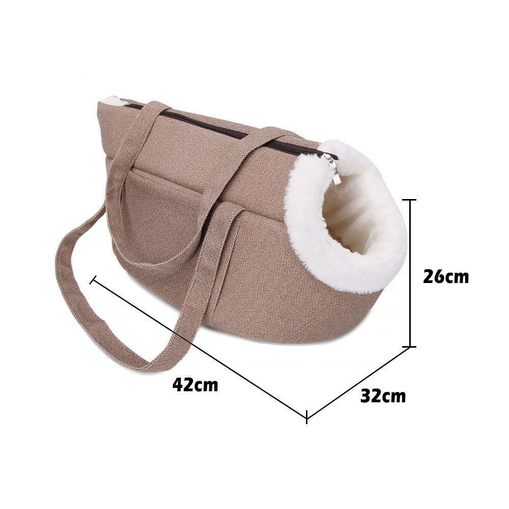 Bolsa de Transporte Pet com Abertura e Engate de Segurança